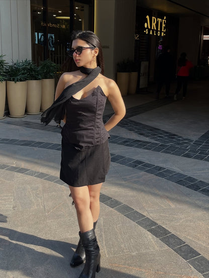 Corset Top Black